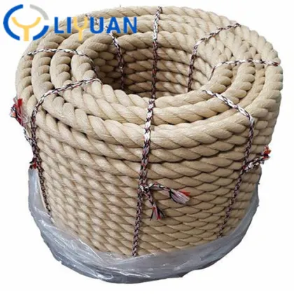 Twisted nature color jute rope