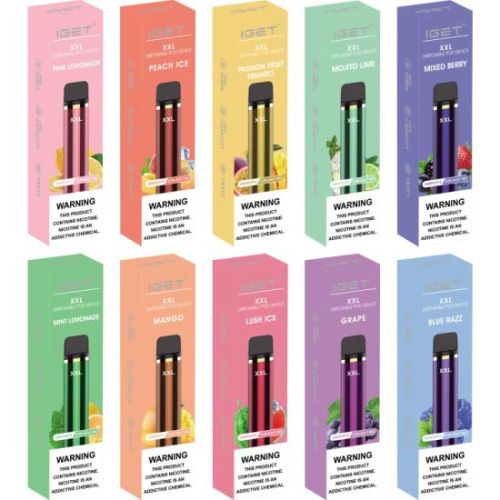 Hot Selling Australia IGET XXL Pen do cigarro eletrônico descartável