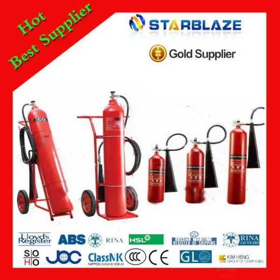 New unique portable co2 fire fighting extinguisher