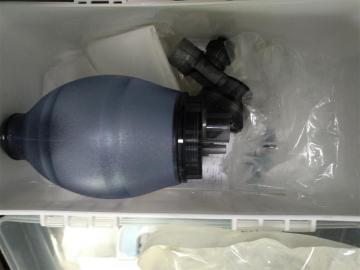 Mask type simple respirator