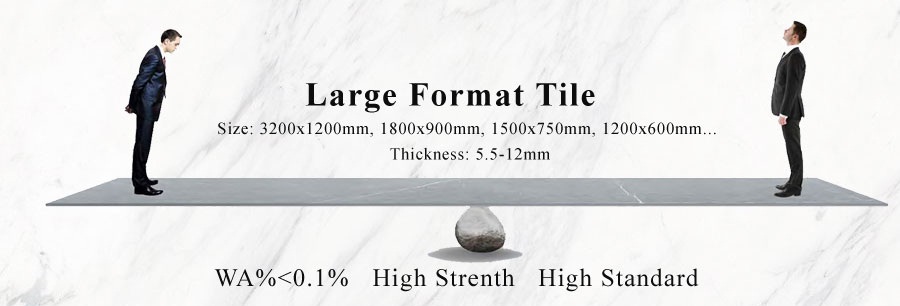 large format porcelain wall tiles