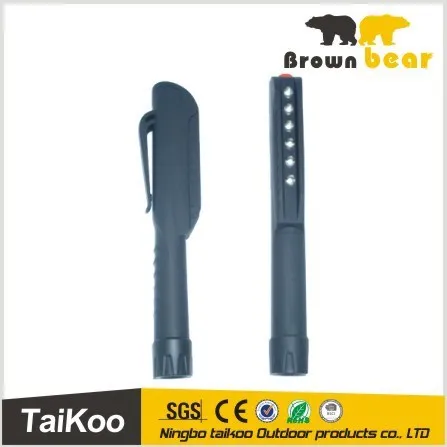 90lm ABS 6led pen light