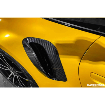 TA Style Dry Carbon Fiber Side Vents for Porsche 992 911 Turbo