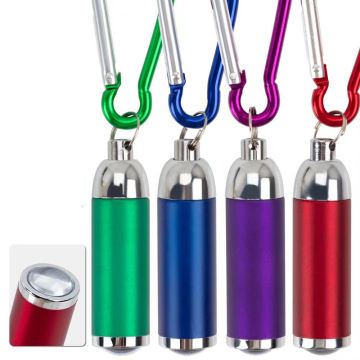 IHUAlite Wholesale Portable Mini Pocket LED Flashlight Zoomable Keychain Light