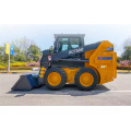 Xc750k выкарыстоўваецца Grapple Bucket Mini Skid Loader