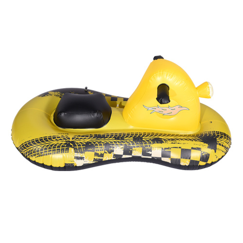 Custom pool float yellow swimming inflatable lounge chair