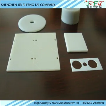 JRFT Thermal conductivity of Al2O3 alumina ceramic gasket ceramic plate
