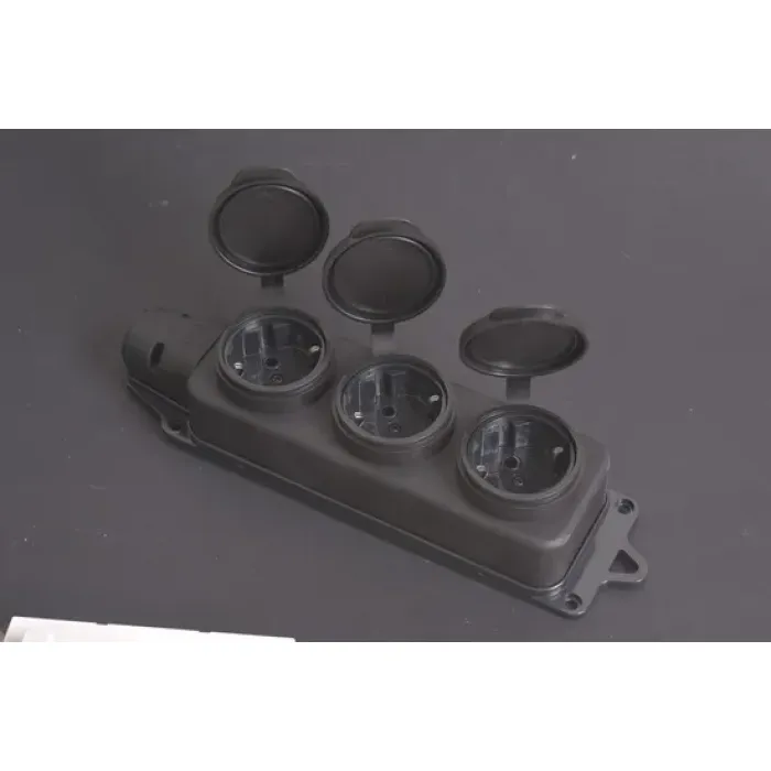 Soket Tahan Air 32A 380V dengan Penutup (P6610EA)