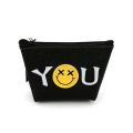 Custom smile style TPU coin purse