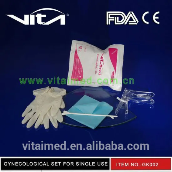 Disposable Gynecological Set for Single Use