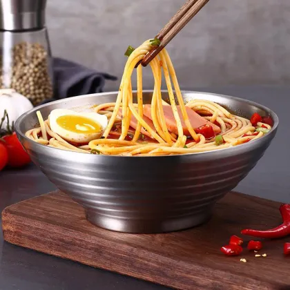 304 Stainless Steel Japanese Ramen Bowl