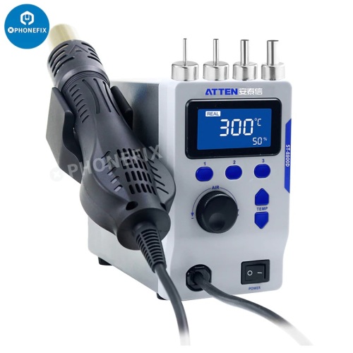 ATTEN ST-8800D 110V/220V Hot Air Gun Digital Display BGA Rework Station