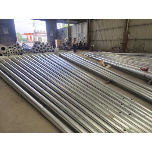 galvanized lamp posts