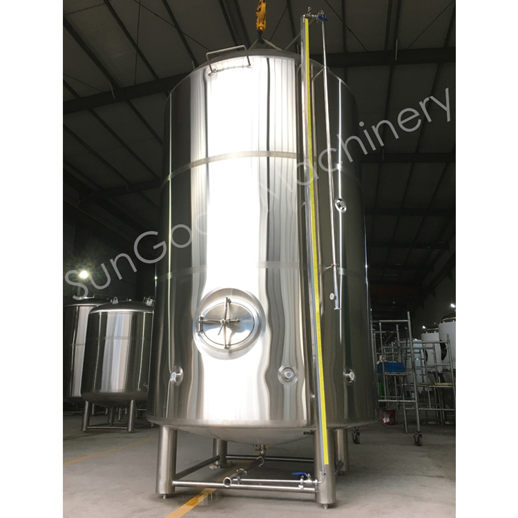 Insulated brite beer tank jacketed 80bbl brite tank