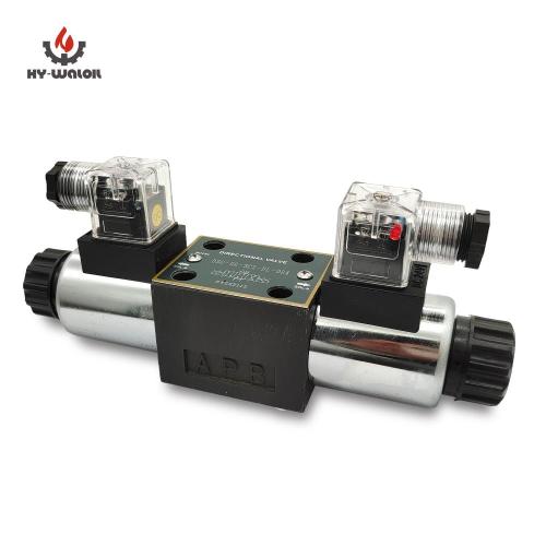 Solenoid Diverter Valve DC24V Hydraulic Two-Way Solenoid DSG-02 Reversing Valve Manufactory