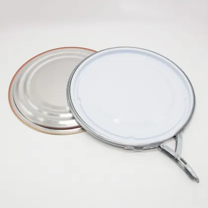 Tinplate fully sealed bucket lock ring lid