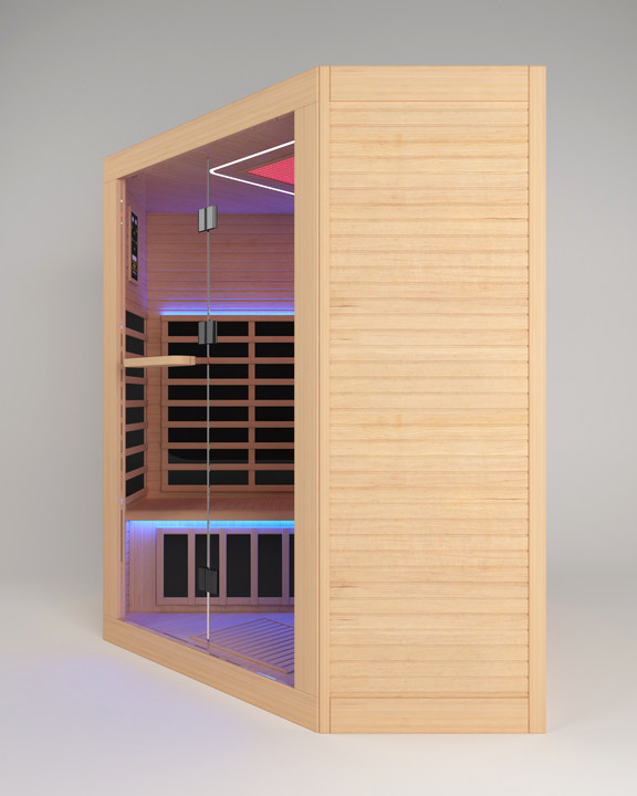 House design infrared sauna cabin wooden sauna room