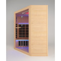 Projeto da casa Sauna Infravermelho Cabine Salão de Sauna de madeira