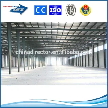 flexible design prefabricated steel structure frame workshop building