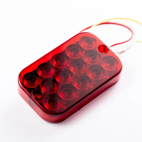 5" LED Tail Light for Truck: 14 Diodes, Turn/Tail Lights for Trailers and Tractors (12V)