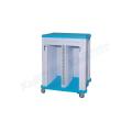 ABS Plastic Patient Dossier Trolley Hospital