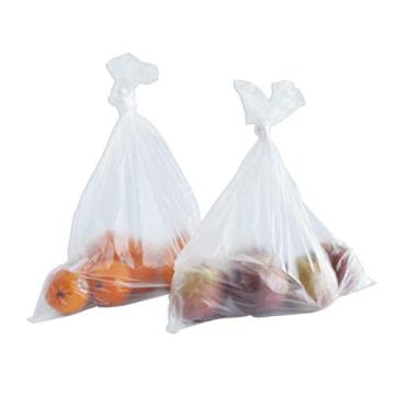 Large Flat Food Packaging Plastic Bag