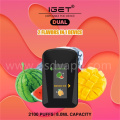 IGET Dual 2 Hương vị trong 1 vape dùng một lần