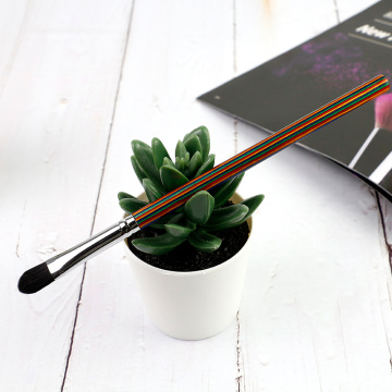 Anpassad LOGO specialträ Foundation Makeup Brush Set