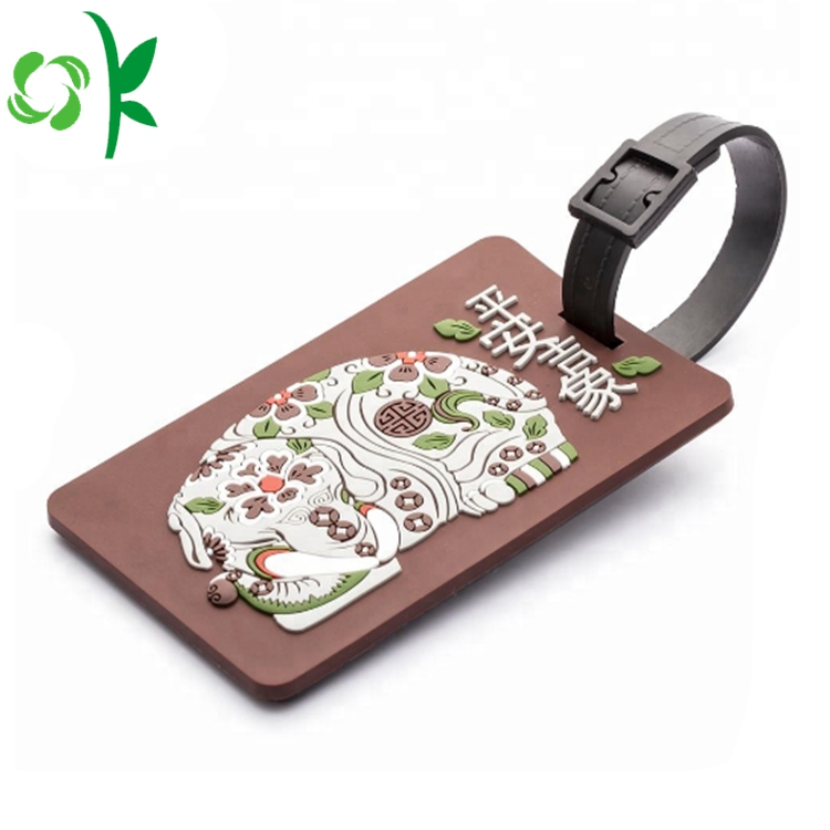 Soft PVC High Quality Tag for Luggage Custom