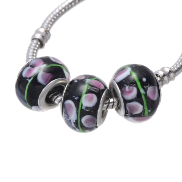 new popular wholesale silver charm snake chain tibetan bracelet