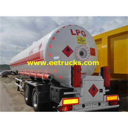 50000 Litres 25ton LPG Semi-trailer Tanks