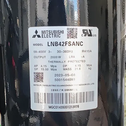 Hot Sale MITSUBISHI LNB42FSANC DC Inverter Refrigerator Compressor