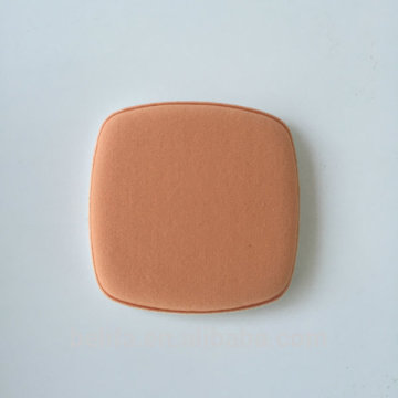 Belifa square latex free cosmetic puff with elastic