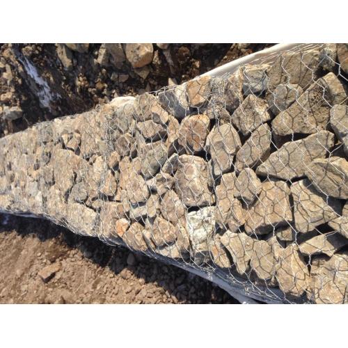 Galvanized or PVC coated Gabion stone cage