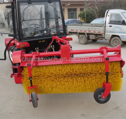 Kubota Tractor Sand Sweeper Attachment