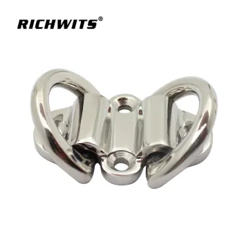 Marine Hasp Stainless Steel 316 boat folding pad Eye Boat Door Latch