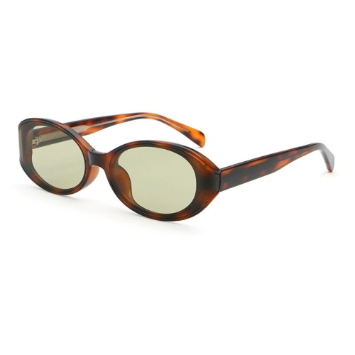 Wholesale Oversized Oval PC+CP Sunglasses