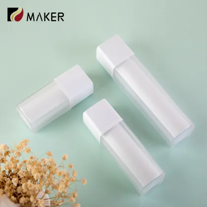 High-Quality PP Plastic Airless Essence Bottle for Skincare Lotion (15ml-100ml)