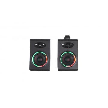 2.0 channel computer speaker system with bluetooth