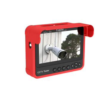 4.3 Inch Wrist-wear Camera Tester: HD Analog RS485 PTZ CVI/TVI/AHD/8MP Audio-in Three Lights IPC Tester