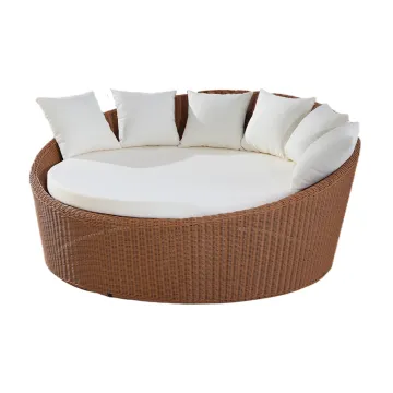 Rattan Cane Furniture Wicker Outdoor Canopy Daybed