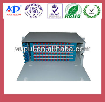 19 Inch Rack Mount 72 Port ODF FC SM G.652 Fiber Management Unit