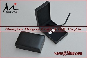 Wedding Leather Wood USB Flash Drive Case Wedding Gift Box