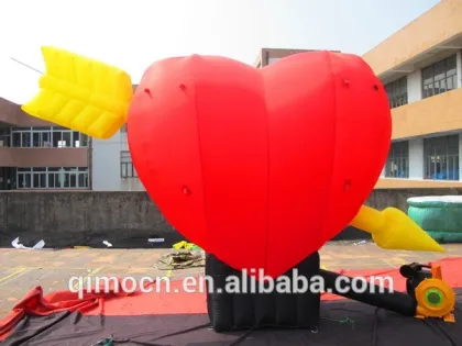 Customized inflatable The Arrow of Love,Big inflatable advertising Cupid's Arrow,Inflatable model decerations