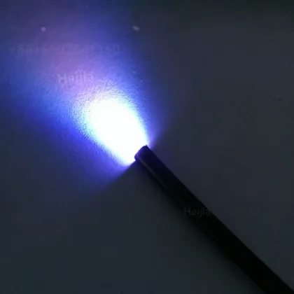 Wholesale Black PE Jacket Cladding End Shine PMMA Fiber Optic Cable: 0.75mm to 8.0mm