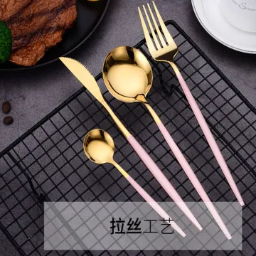 Creative Simple Stainless Steel Knife And Fork