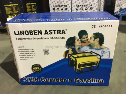 Lingben 2kW Manual Astra Korea Gasoline Generator AST3700 Price