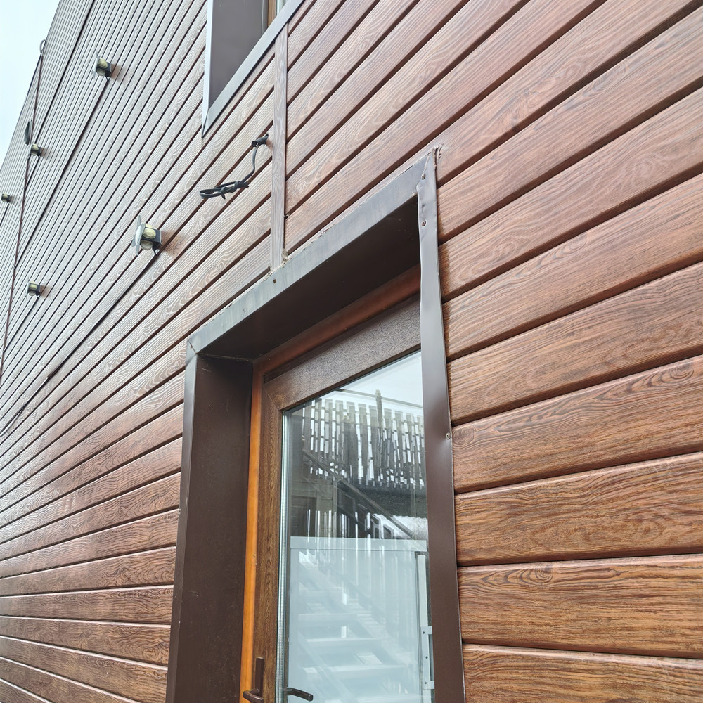 Wrinkle coated aluminum