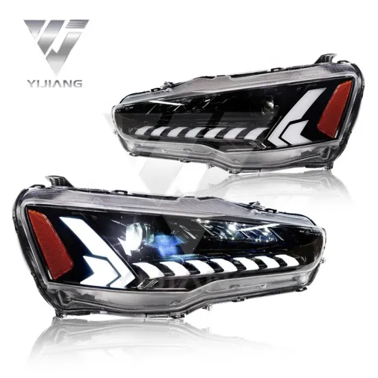 New Style Full LED Headlights for Mitsubishi Lancer: US Stock with Starting Animation