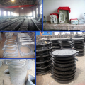 en124 ductile iron manhole cover and frame